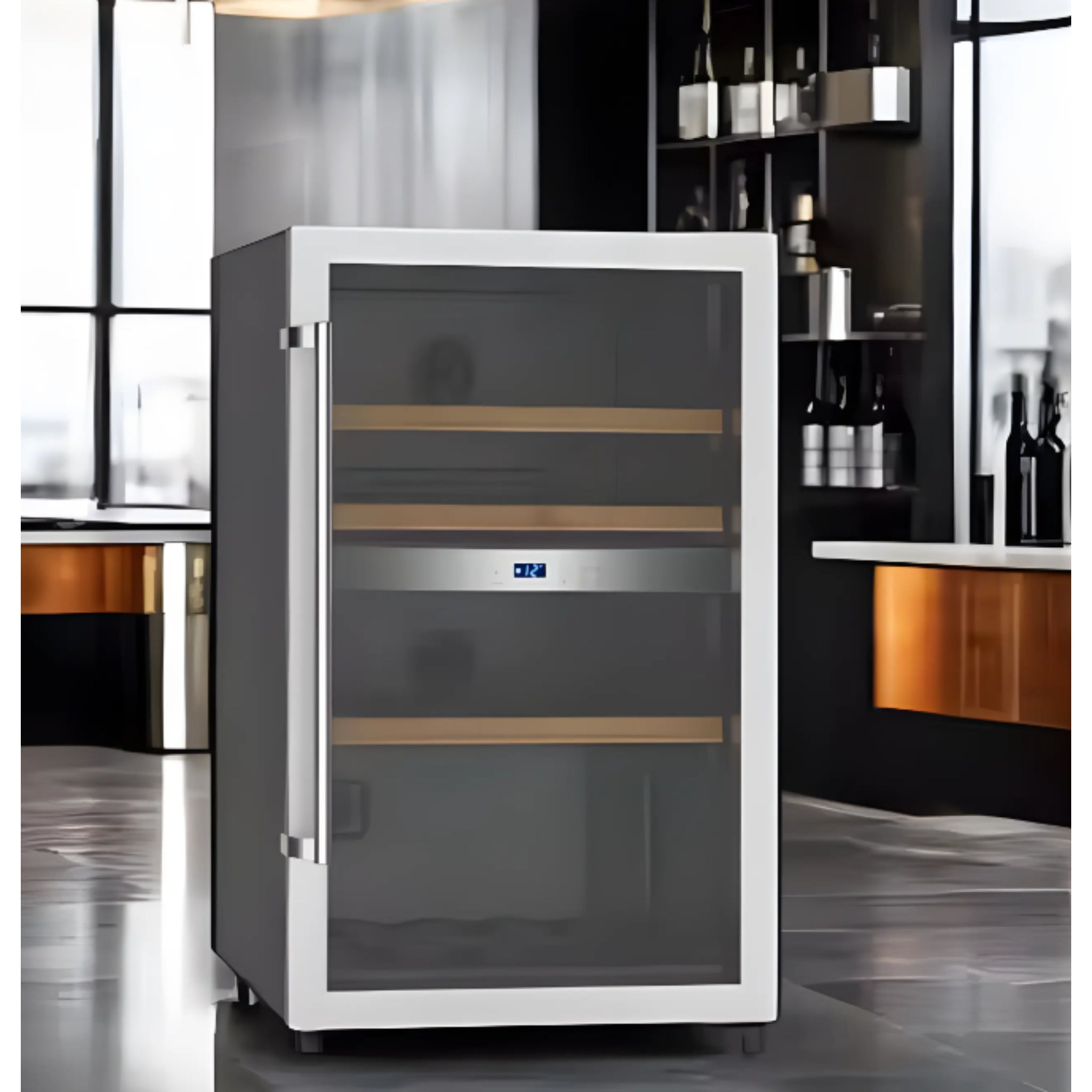 Chateau Mini Stainless Wine Cooler