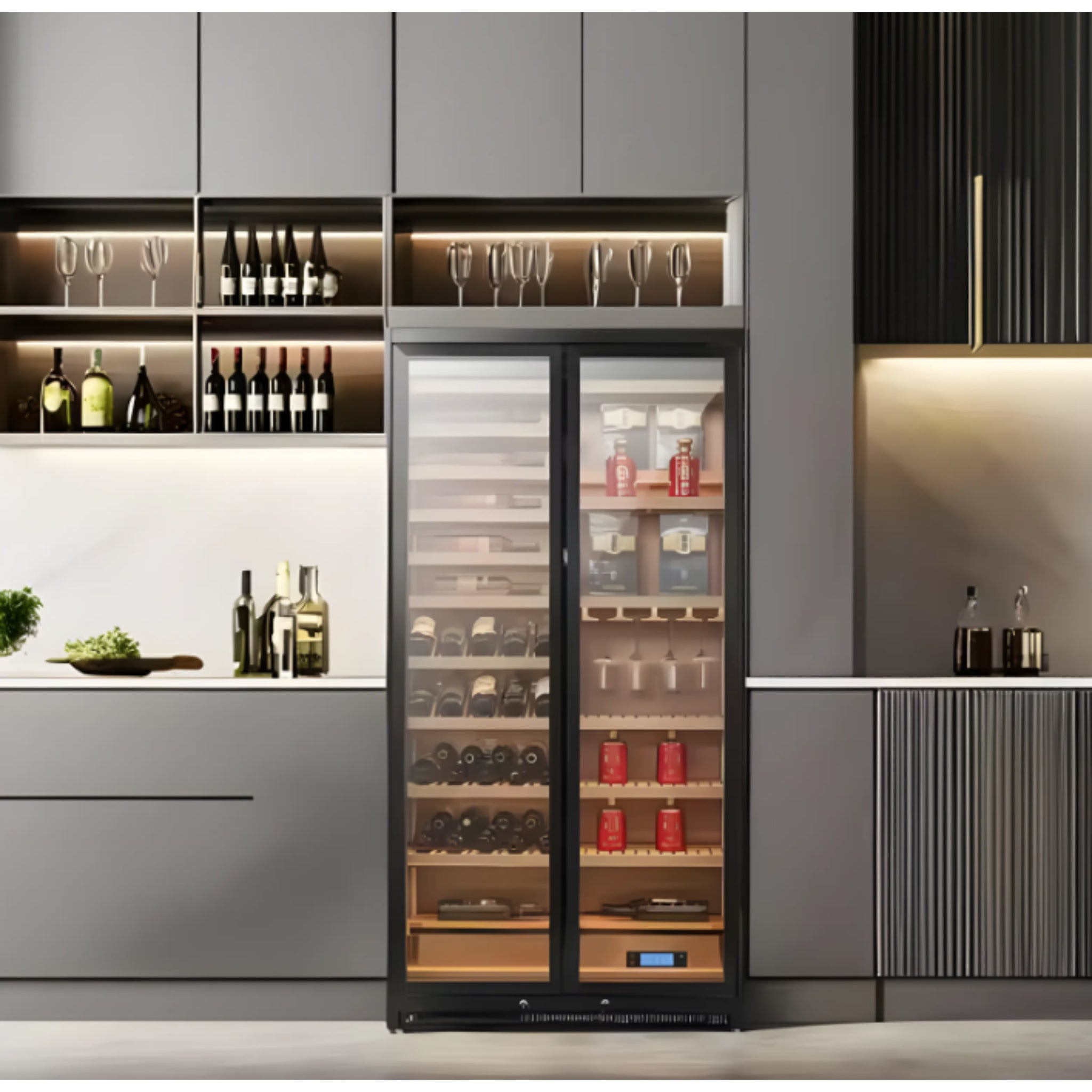 Grandeur Dual-Door Wine Cooler